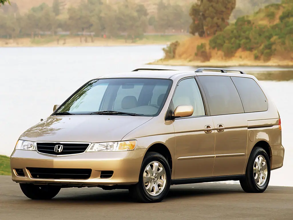 Honda Odyssey (RL1) 2 поколение, рестайлинг, минивэн (08.2001 - 07.2004)